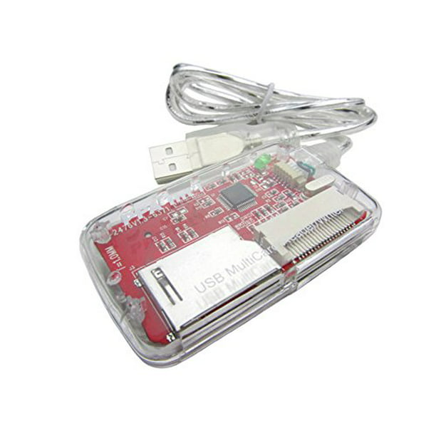 USB 2.0 Multi Card Reader/Writer Direct Access Tech 2470 